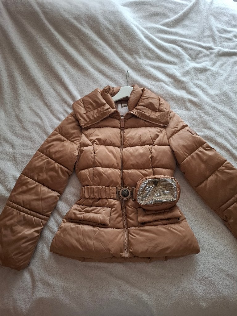 Warme jas merk Guess maat XS, Ophalen, Guess, Zo goed als nieuw, Maat 34 (XS) of kleiner