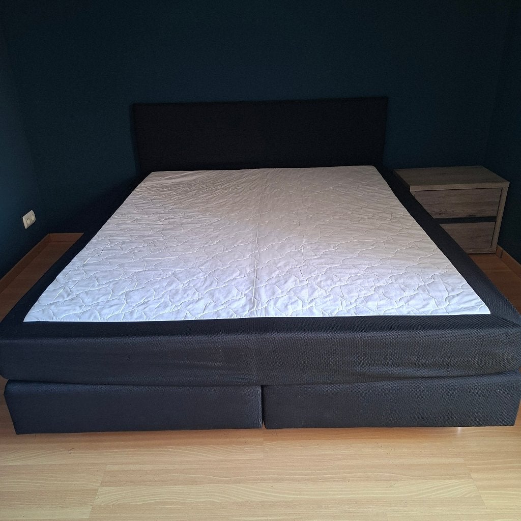Springbox bed, Neuf, Past bij alles, Enlèvement, Deux personnes