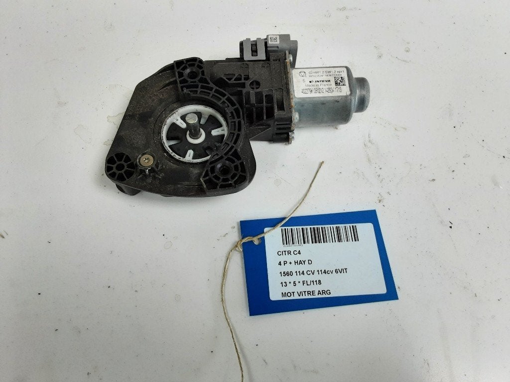 MOTEUR LEVE VITRE ELECTRIQUE ARRIÈRE GAUCHE (1211201431001), Arrière, Citroën, Mevr. I. Hauben, Utilisé