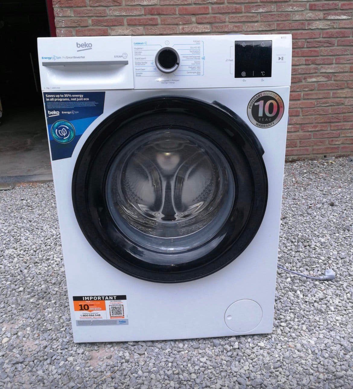 Lave linge BEKO excellent état, Enlèvement, Comme neuf
