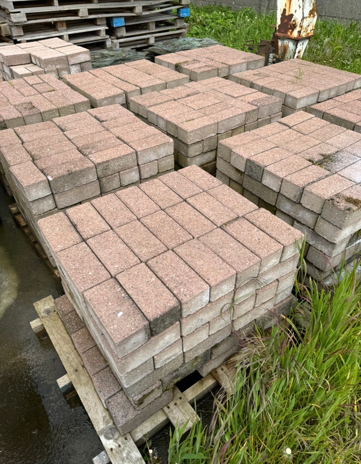 Betonklinkers l210xb100xh80, Enlèvement, Briques, 10 m²² ou plus, Béton