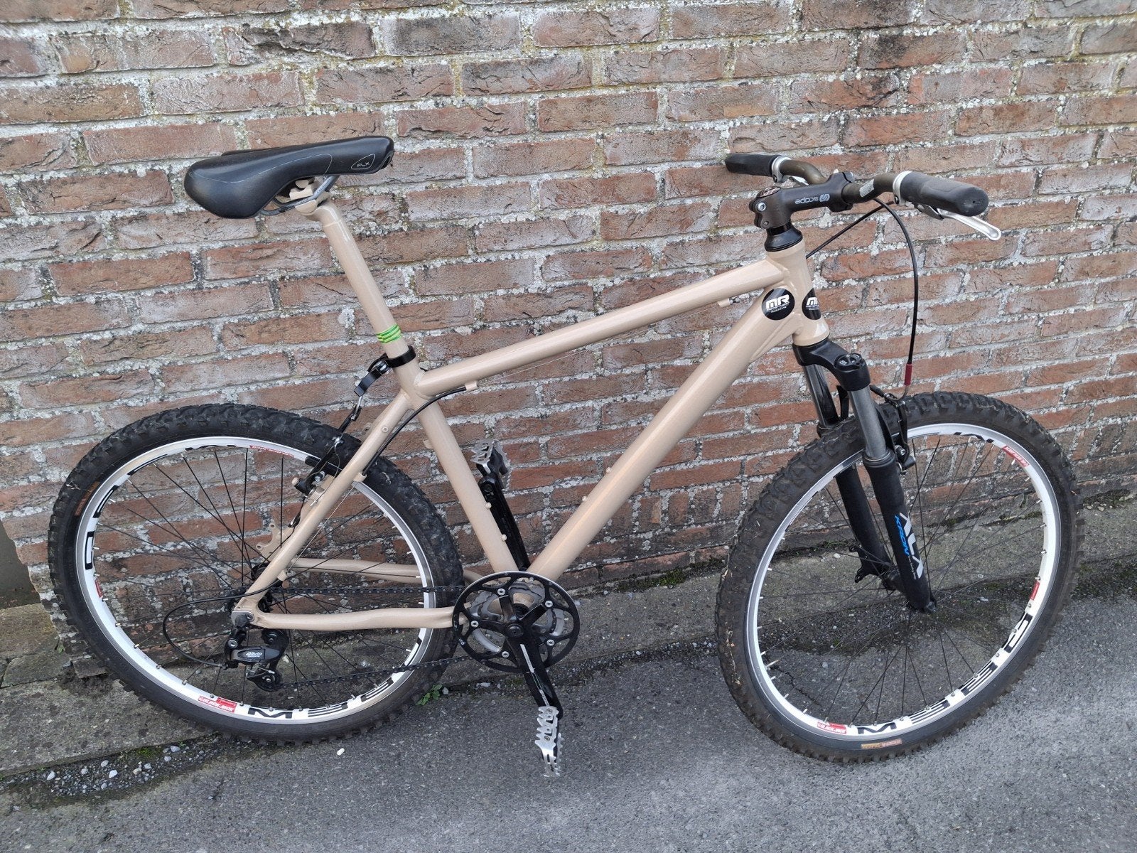 moutainbike single speed, Enlèvement