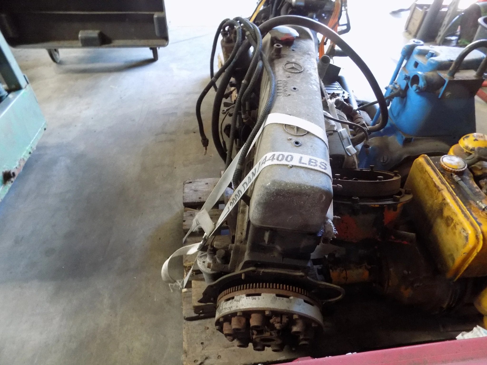 Mercedes-Benz 403 motor/versnellingsbak en delen unimog, Gebruikt, Mercedes-Benz, Overige Auto-onderdelen