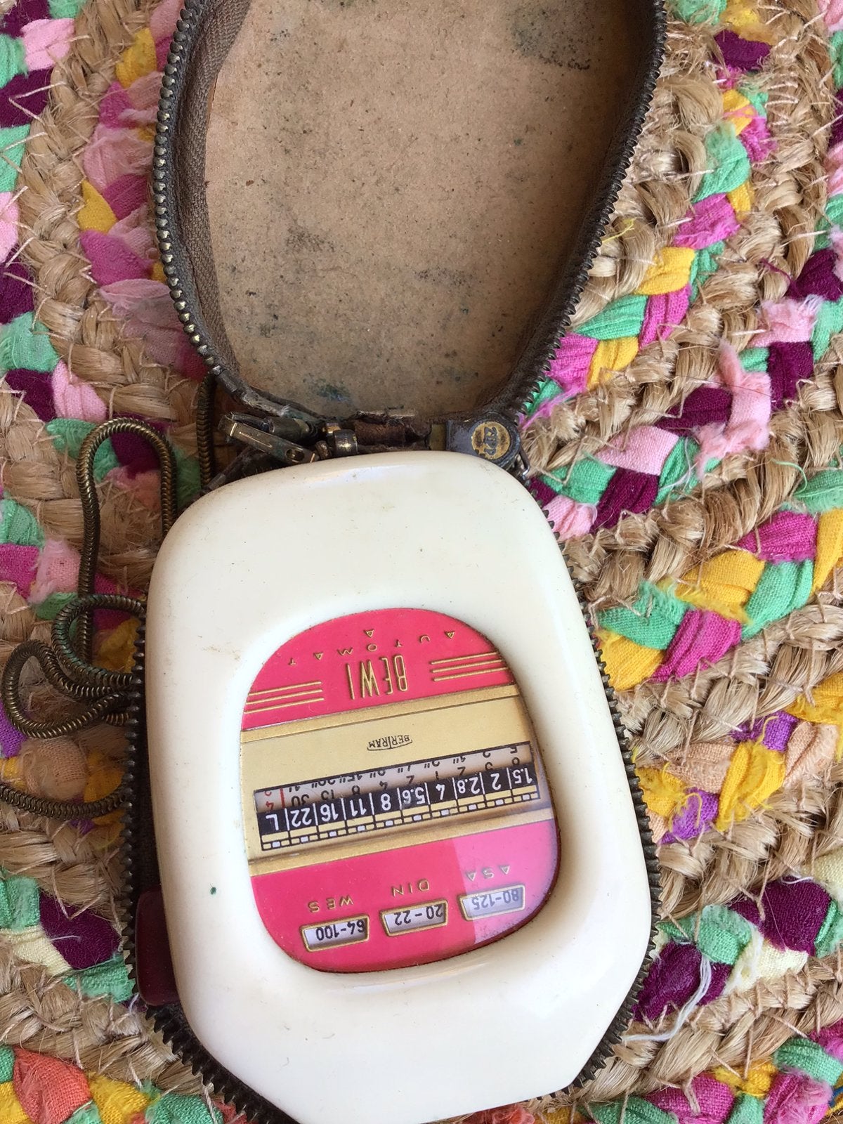 Vintage BEWI AUTOMAT fotografie lichtmeter Duitslandmet etui, Ophalen of Verzenden