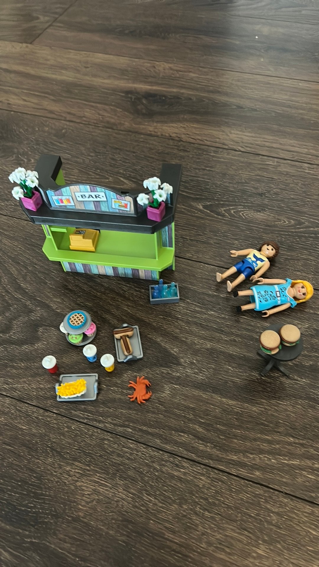 Playmobil family fun kiosk, Kinderen en Baby's, Speelgoed | Playmobil, Complete set, Overige typen, Zo goed als nieuw, Family fun