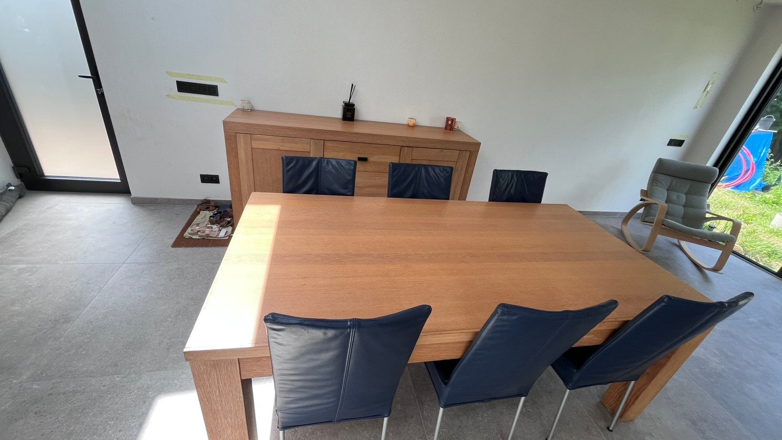 Volhouten eetplaats tijdloos, Huis en Inrichting, Complete inboedels, Ophalen