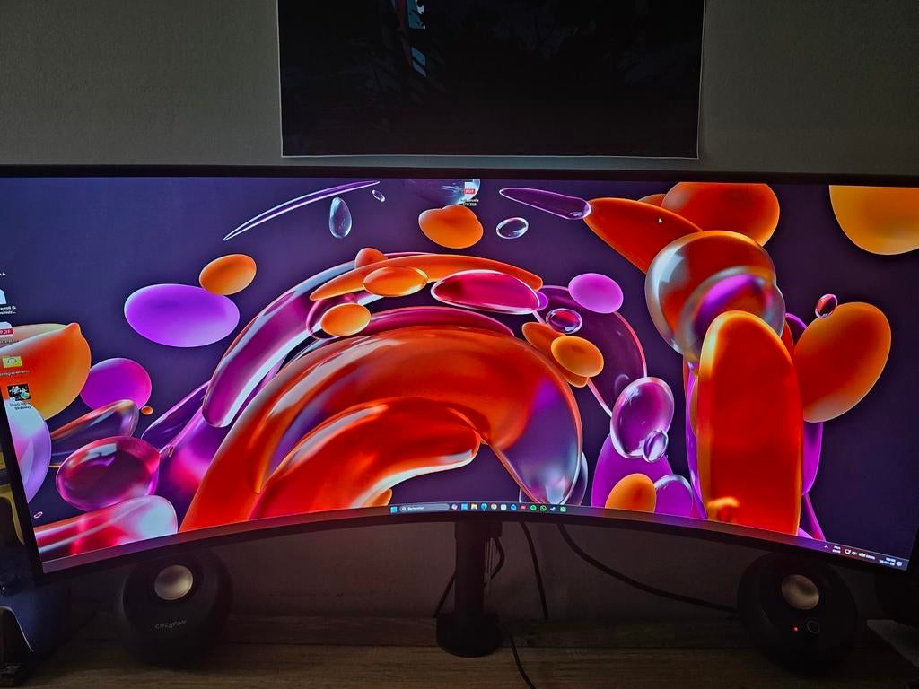 Ecran gaming LG OLED 34gs95qe-b, Enlèvement, OLED, LG
