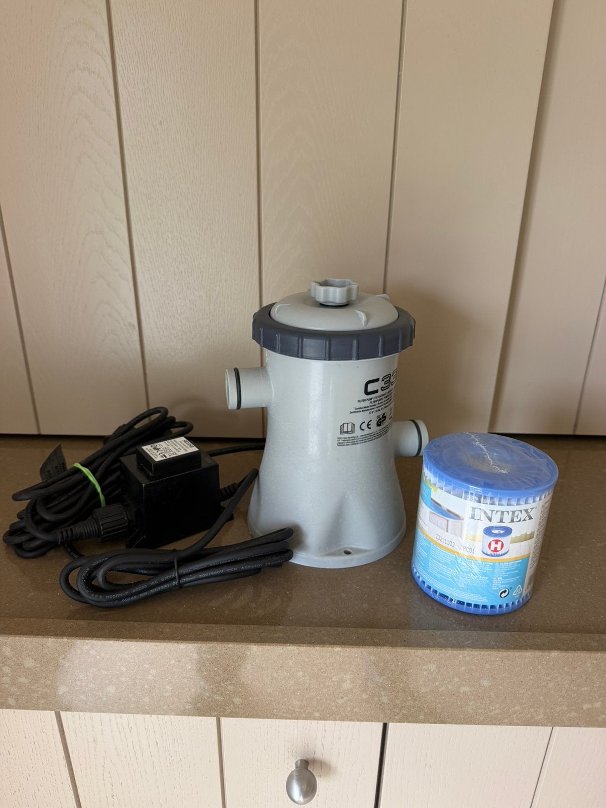 Intex filterpomp C330, Tuin en Terras, Ophalen, Gebruikt, Filter