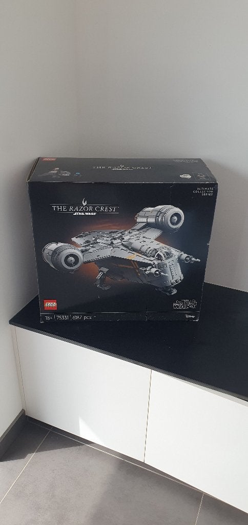 Lego Star Wars UCS 75331 The Razor Crest, Lego, Ensemble complet, Comme neuf, Pièces supplémentaires incluses
