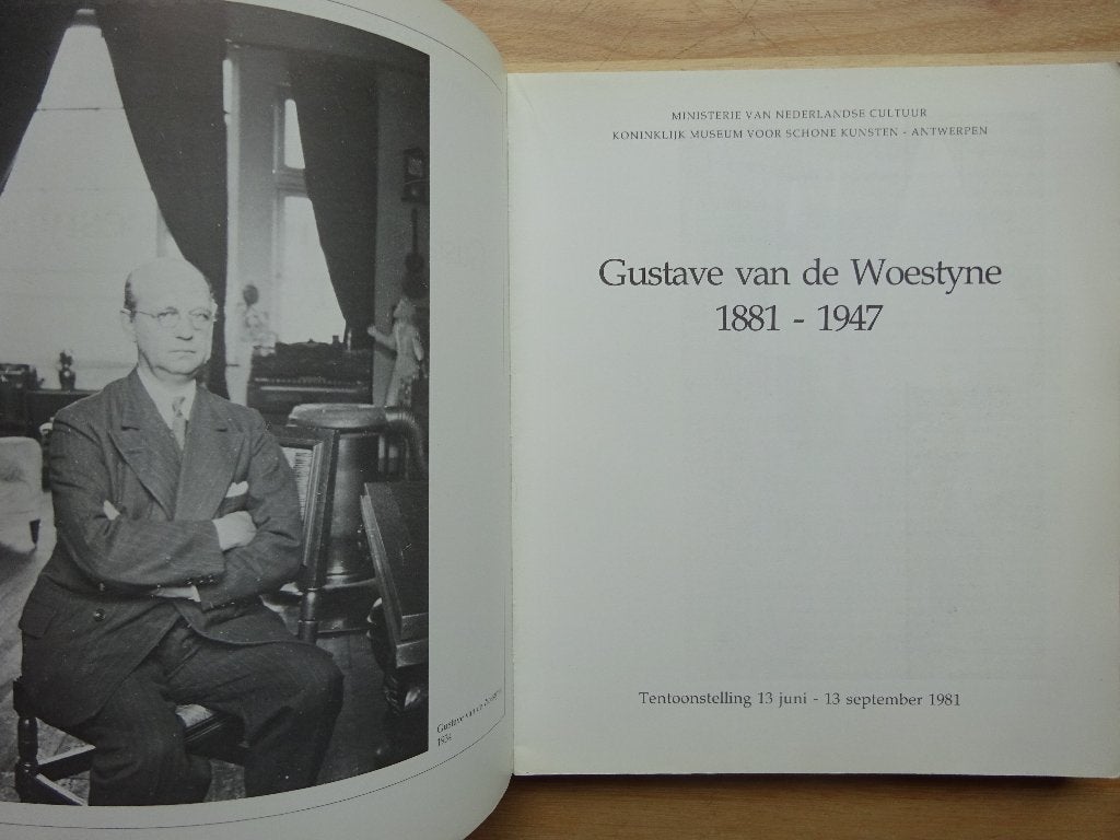 Gustave van de Woestyne, 1881-1947, KMSK Antwerpen, 1981, Boeken, Ophalen of Verzenden, Gelezen, Schilder- en Tekenkunst