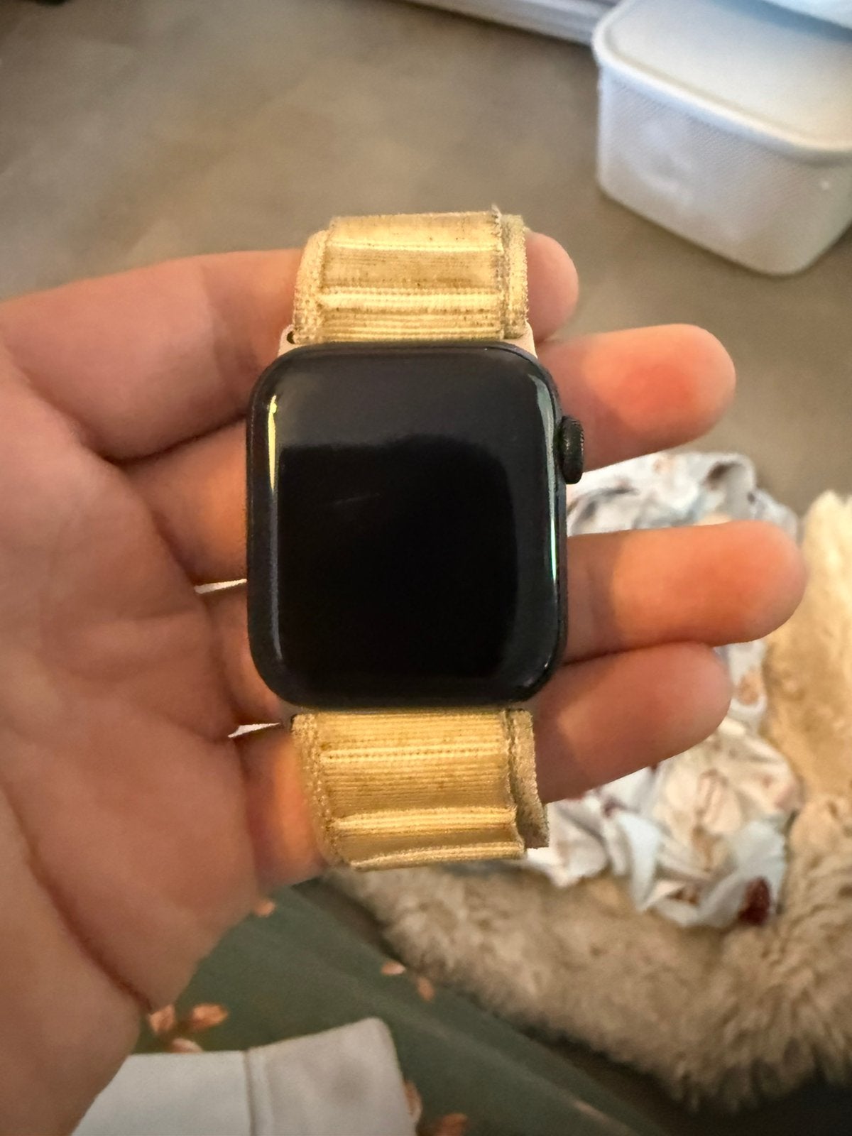 Apple watch SE 2 40MM dark blue, Ophalen, Gebruikt, Blauw, IOS