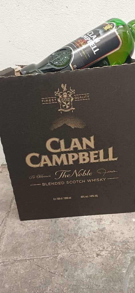 Whisky Clan Campbell, Ophalen, Nieuw