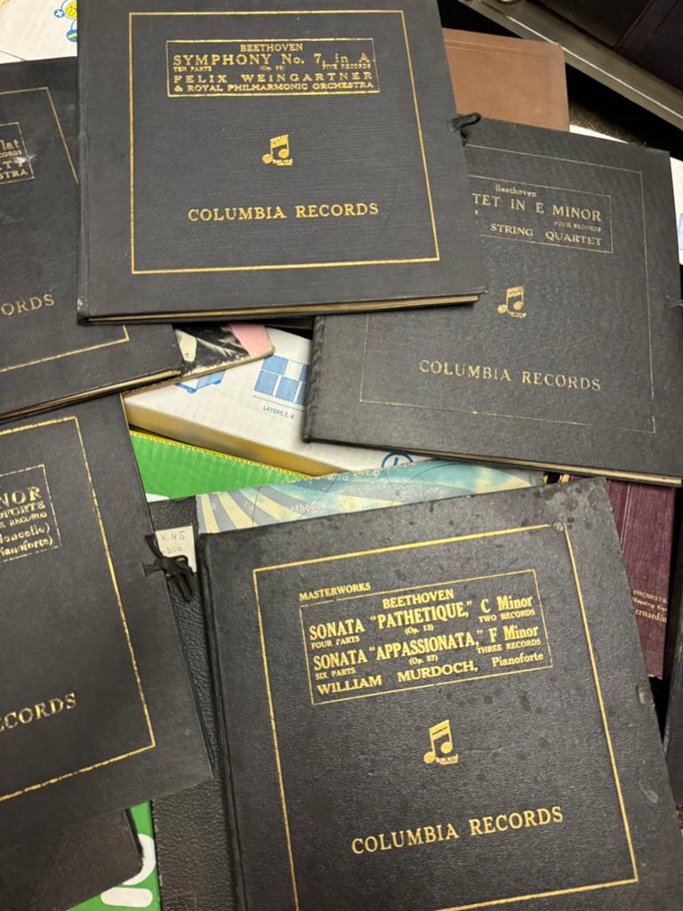 21 albums classiques 78 tours avec pochettes originales, Édition limitée, Enlèvement, Utilisé, 12 pouces
