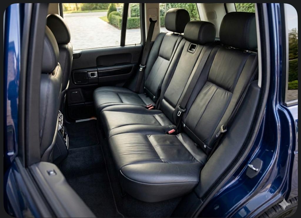 Achterbank Range Rover, zwart leder, Auto-onderdelen, Ophalen, Gebruikt, Land Rover