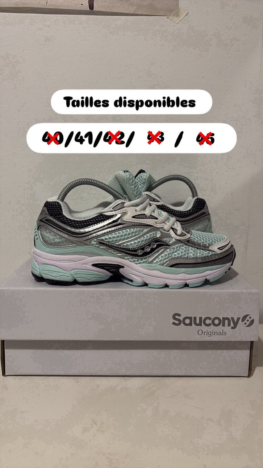 Saucony, Ophalen, Nieuw
