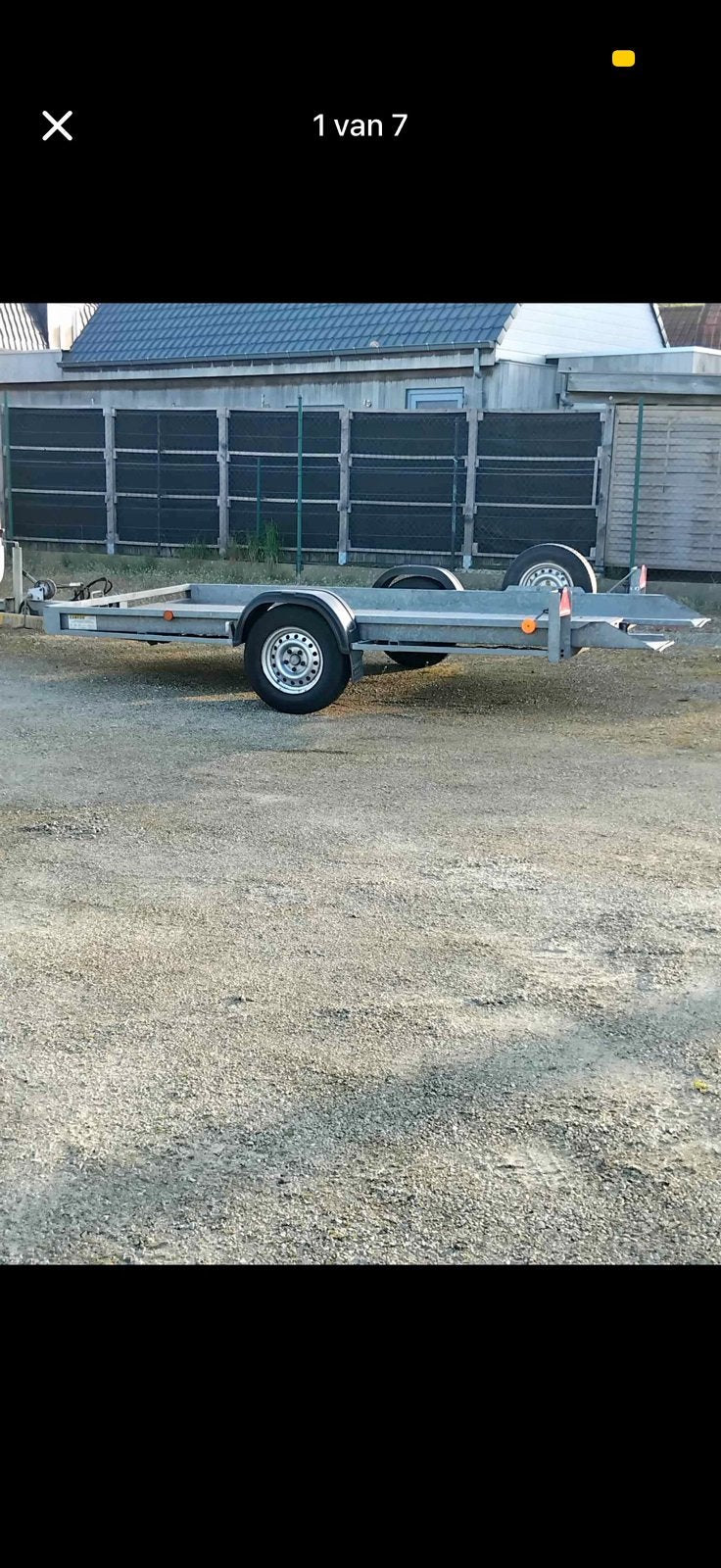 Auto Trailer mtm1500kg, Enlèvement, Utilisé