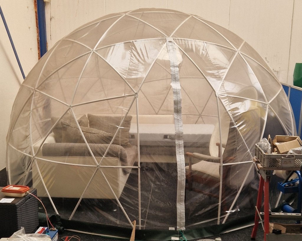 Garden Igloo PVC Transparent, Bricolage & Construction, Enlèvement ou Envoi, Comme neuf