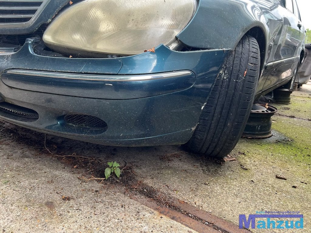 MERCEDES S KLASSE W220 Groen voorbumper 257, Mercedes-Benz AG, Pare-chocs, Mercedes-Benz, Utilisé
