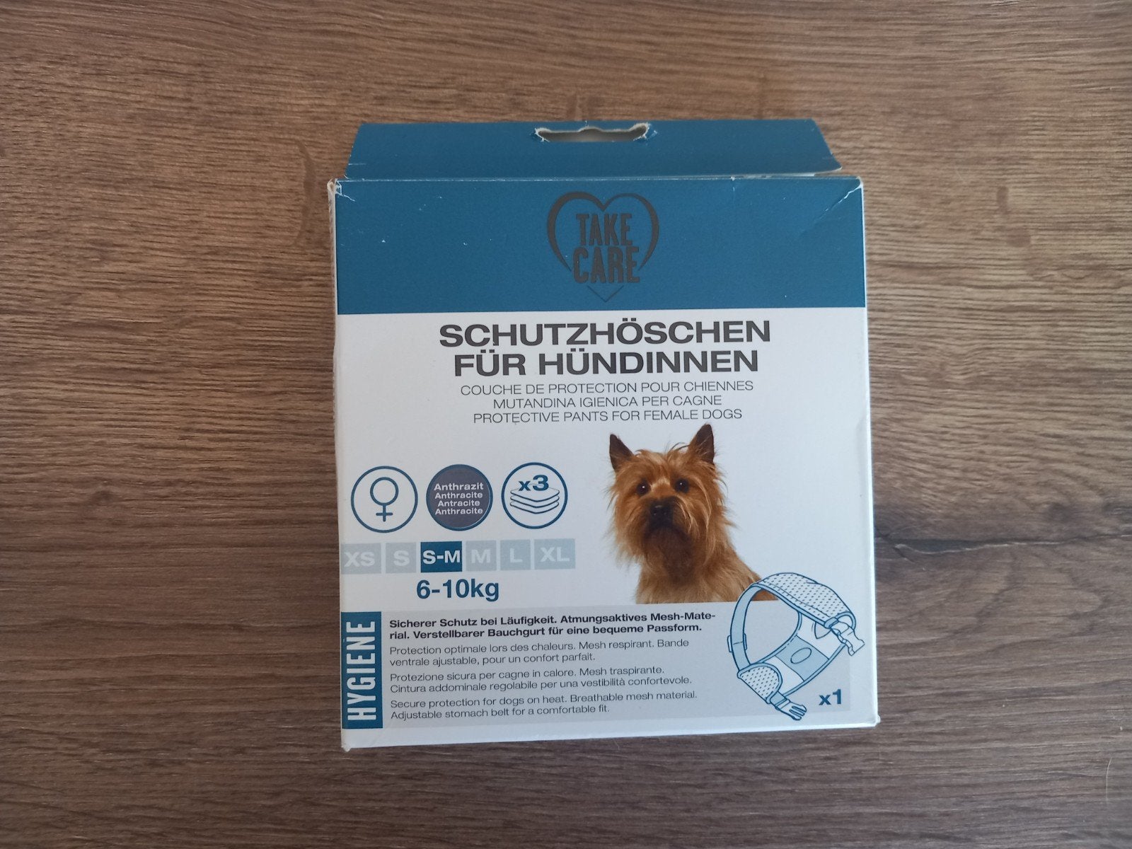 *Nieuw* Beschermingsbroekje hond S-M 6-10kg Loopsdheidbroek, Ophalen of Verzenden, Nieuw