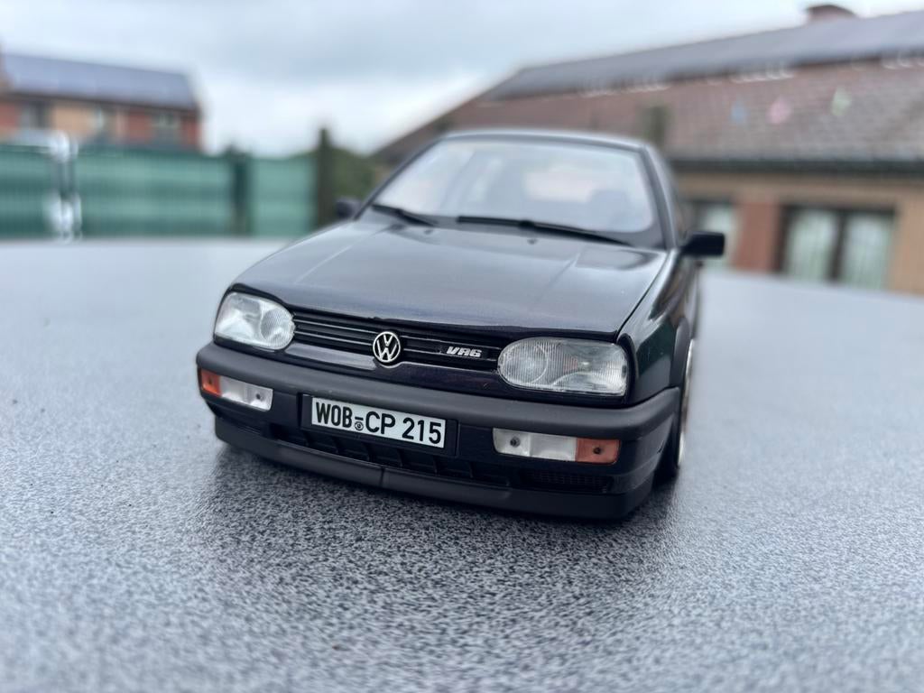 Vw golf 3 vr6, Hobby & Loisirs créatifs, Voitures miniatures | 1:18, Enlèvement, Comme neuf, Voiture, Norev