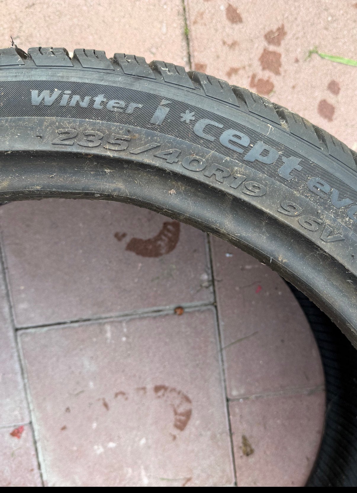 Hancook winterbanden set 235/40 R19 96V (2019), Enlèvement, Pneus hiver
