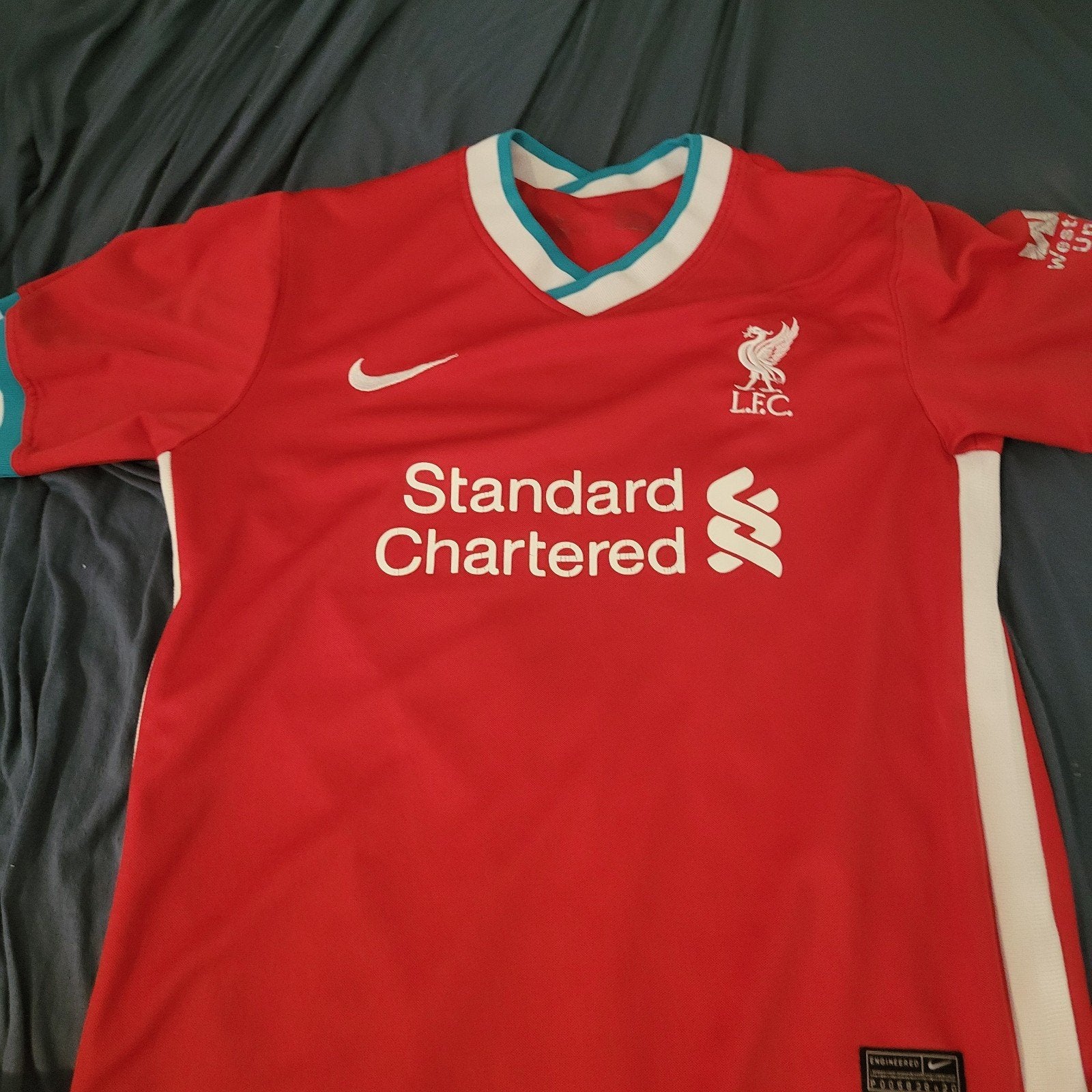 maillot de Liverpool M.salah, Taille XS ou plus petite, Enlèvement ou Envoi, Utilisé, Maillot