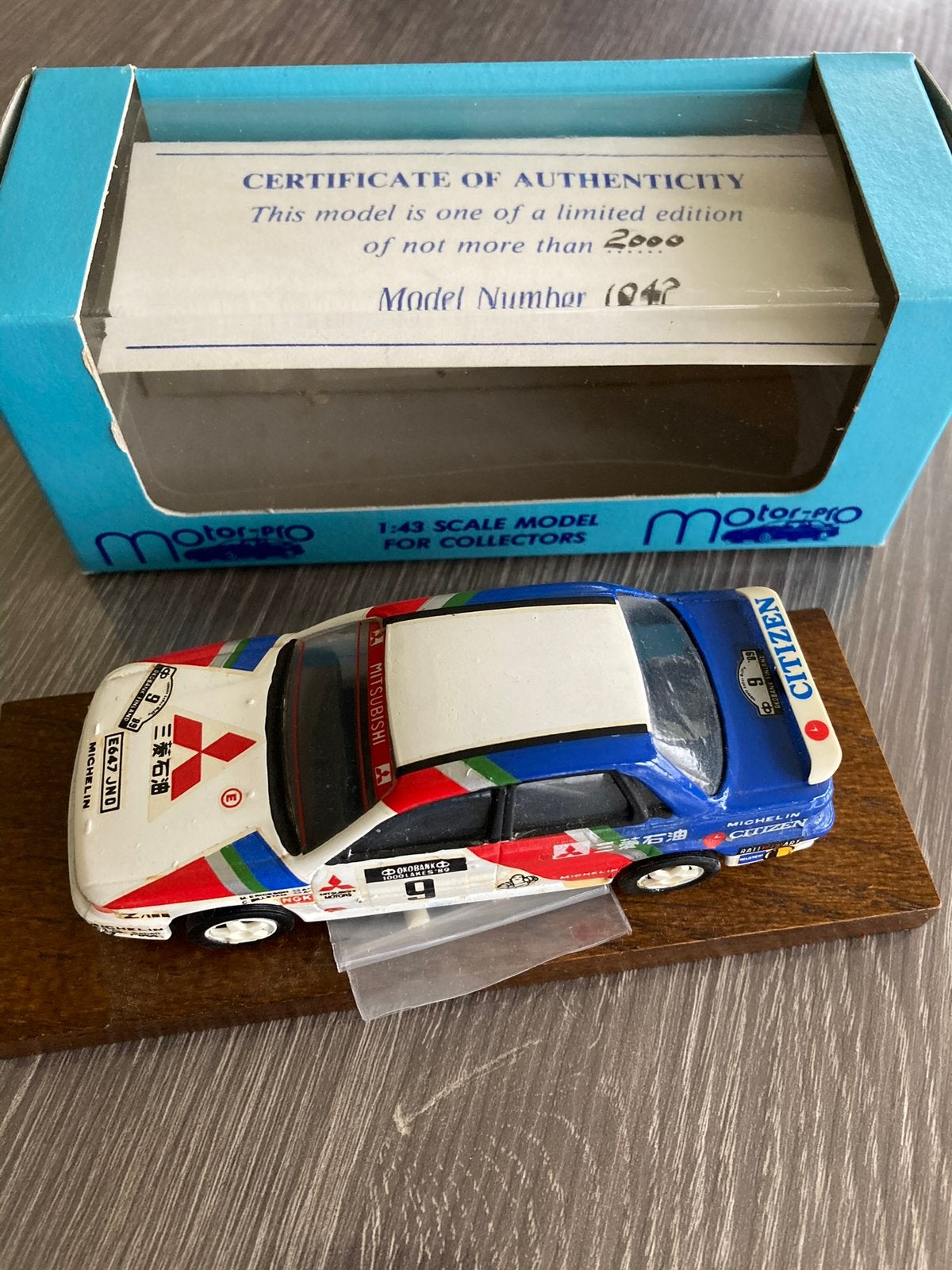 Mitsubishi galant, Enlèvement, Comme neuf
