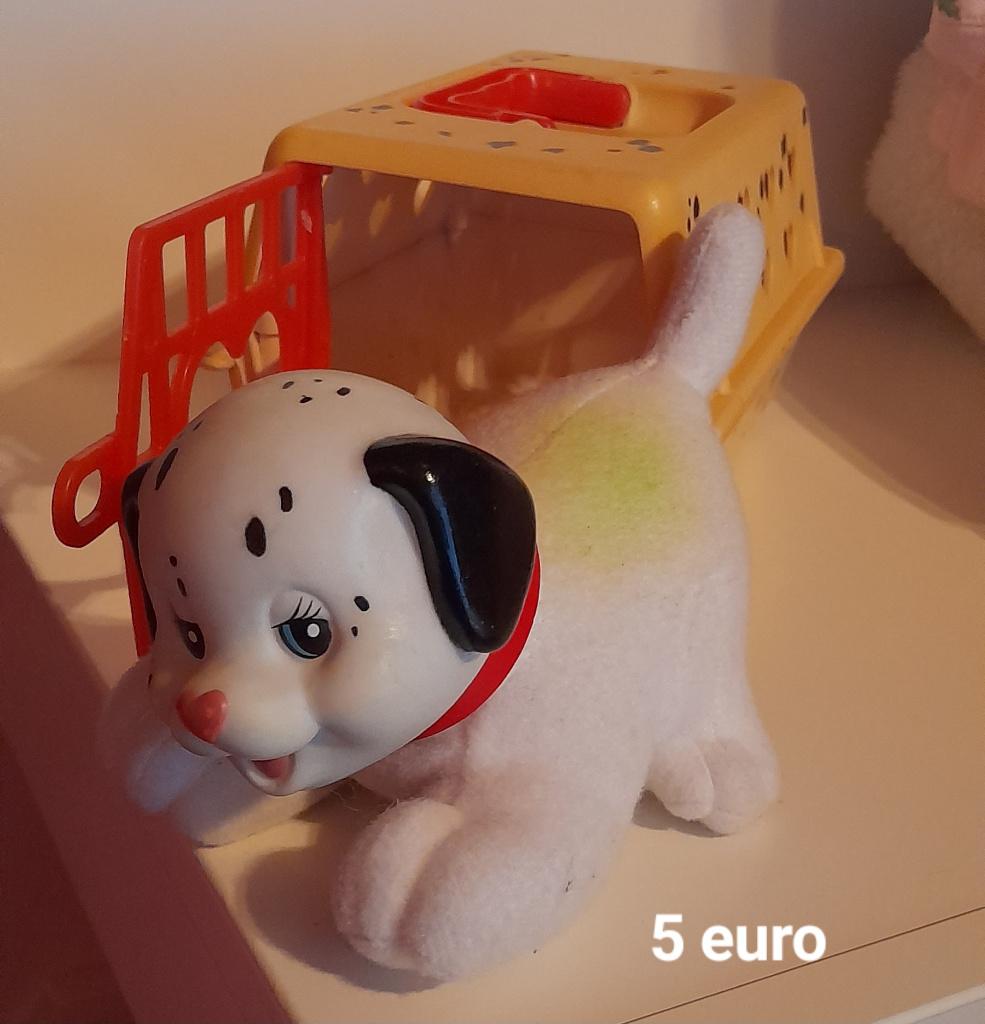 speelgoed hond met reismand, Ophalen of Verzenden, Gebruikt, Hond