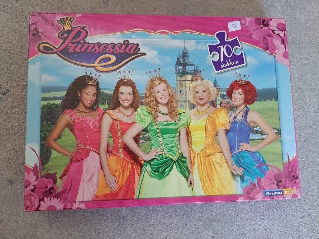Puzzel Prinsessia, Ophalen, Meer dan 50 stukjes, Gebruikt