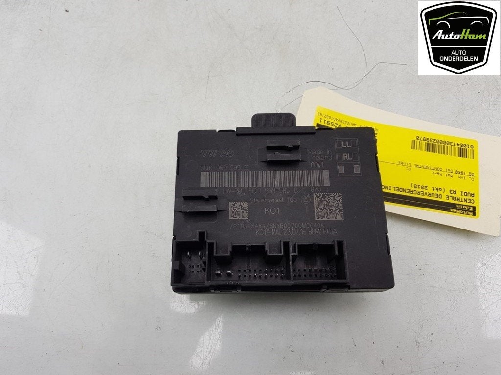 ORDINATEUR VEROUILLAGE CENTRALISE A3 Limousine (8VS / 8VM), Audi, Utilisé, Continental AG, Continental-Plaza 1
30175  Hannover, DE
