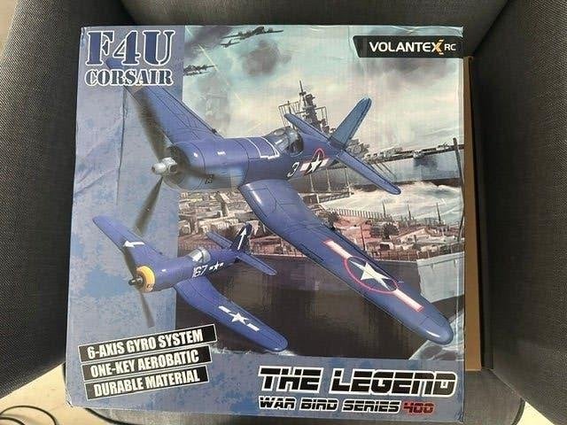 RC vliegtuig Corsair met zender (nieuw), Ophalen of Verzenden, Nieuw