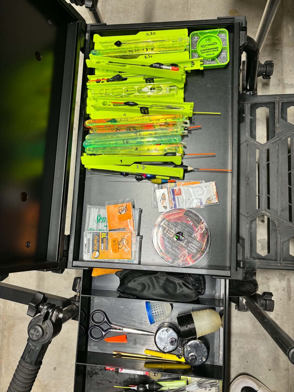 Materiel de peche au coup a vendre, Enlèvement, Comme neuf, Ensemble complet