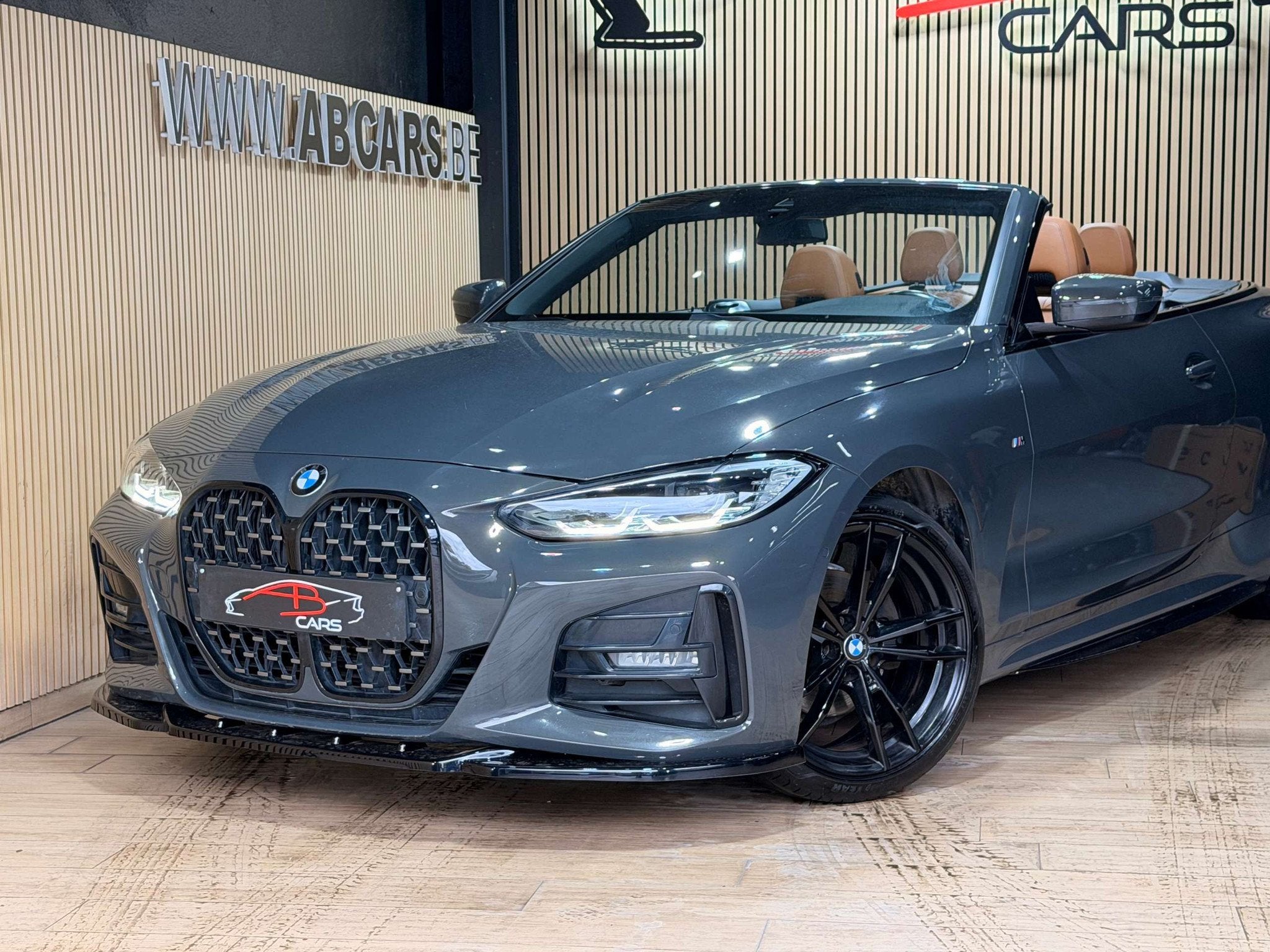 BMW 4 Serie 420 IAS CABRIOLET PACK M PERFORMANCE * GARANTIE, Autos, BMW, Cuir, Argent ou Gris, Achat, Entreprise