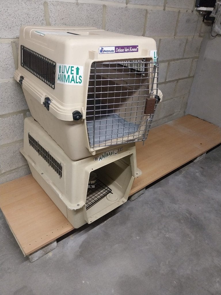 hondenkennel, Dieren en Toebehoren, Hondenhokken, Ophalen, Hondenkennel, Gebruikt, 65 tot 100 cm