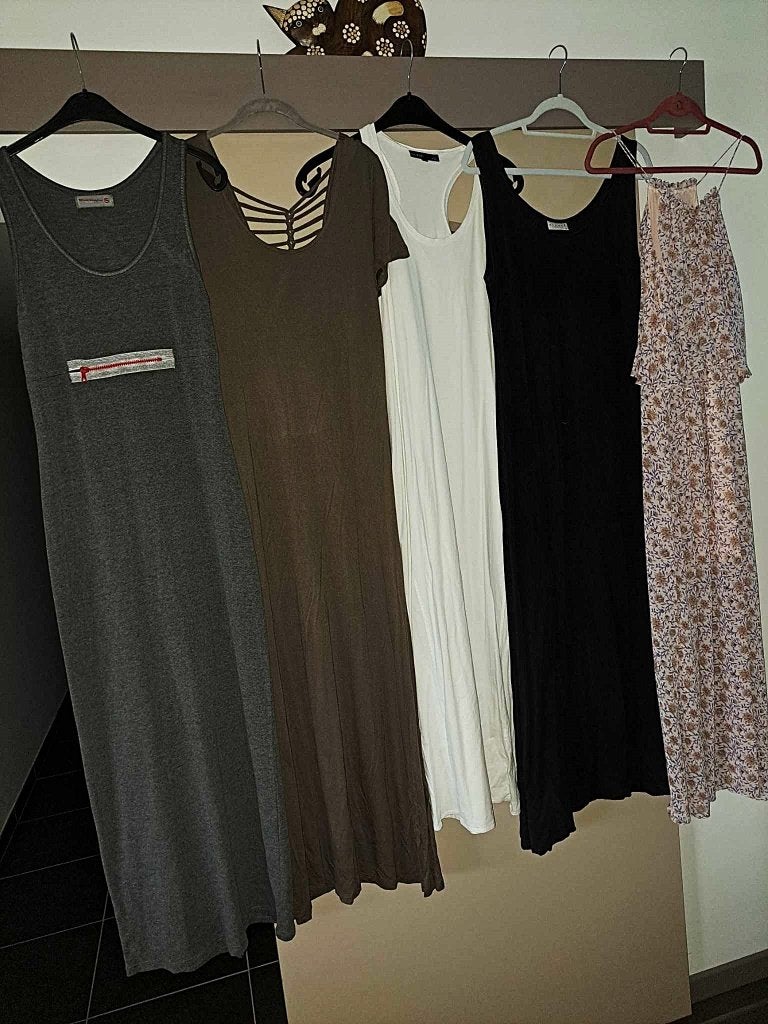 Maxi jurken, M & L, extra lang, Only, Hennes, JBC, ..., Kleding | Dames, Jurken, Maat 38/40 (M), Overige kleuren, Ophalen of Verzenden