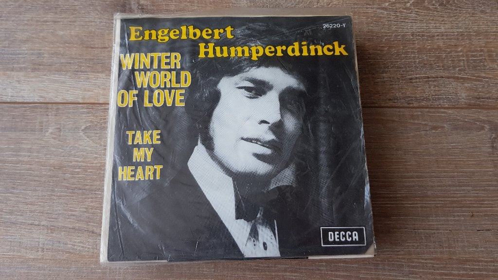 7" Engelbert Humperdinck - Winter world of love, Cd's en Dvd's, Ophalen of Verzenden, Gebruikt, 7 inch, Pop