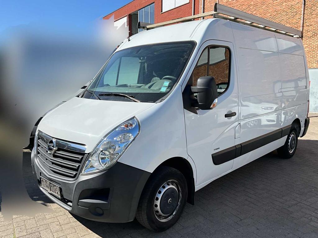 2018 Opel Movano lichte vracht - airco - 3 pers, Gebruikt, Euro 6, Movano, Bedrijf