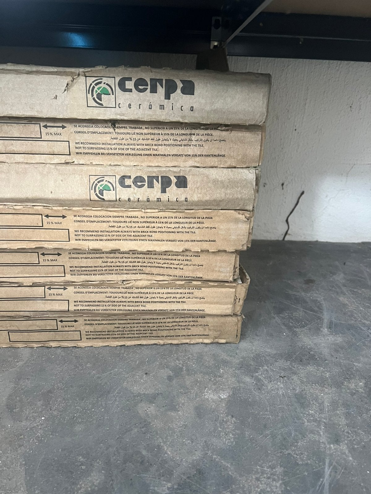 Nieuwe Cerpa Ceramica wandtegels - 7 pakken (11.9 m²), Doe-het-zelf en Bouw, Tegels, Ophalen, Nieuw, Wandtegels