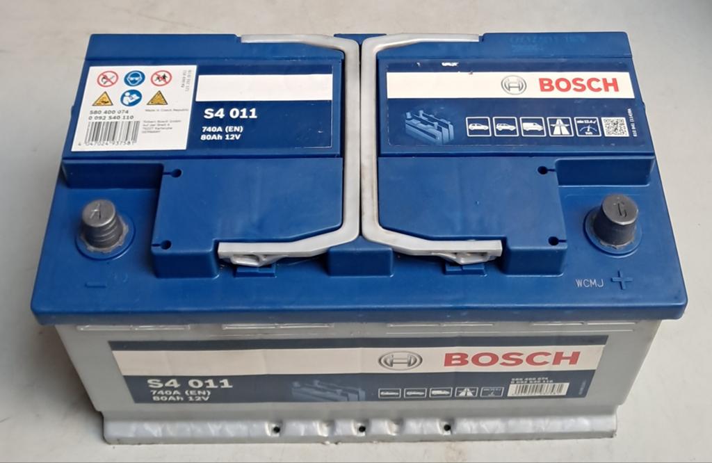 Batterij 12v 80ah bosch, Ophalen