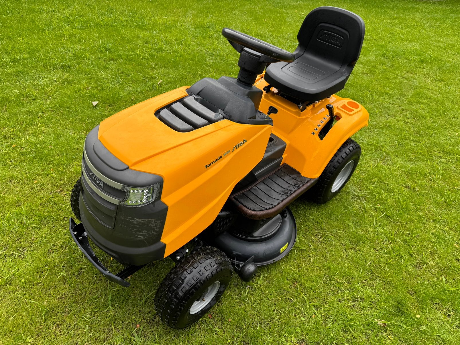 Zitmaaier stiga mulcher, Tuin en Terras, Zitmaaiers, Ophalen, Gebruikt