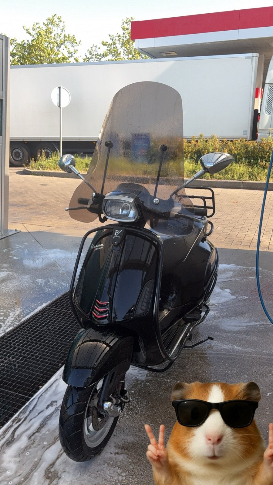 Vespa sprint a klasse 2017, Fietsen en Brommers, Ophalen, Zo goed als nieuw
