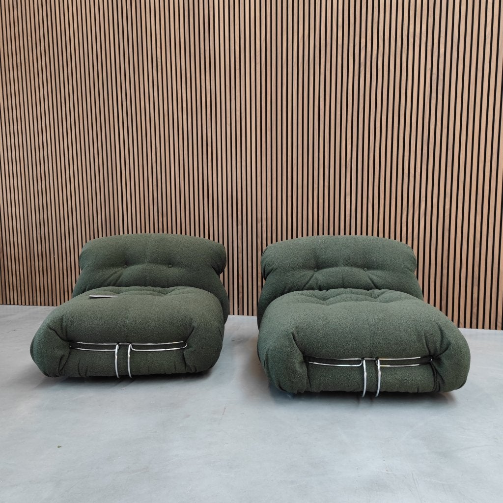 Cassina Soriana - Boucle Forest Green, Antiquités & Art, Enlèvement ou Envoi