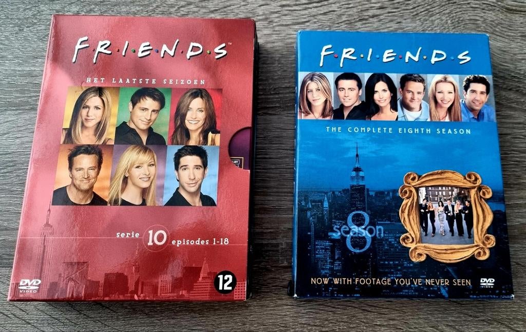 2 boxen Friends collectie, Alle leeftijden, Boxset, Ophalen of Verzenden, Zo goed als nieuw