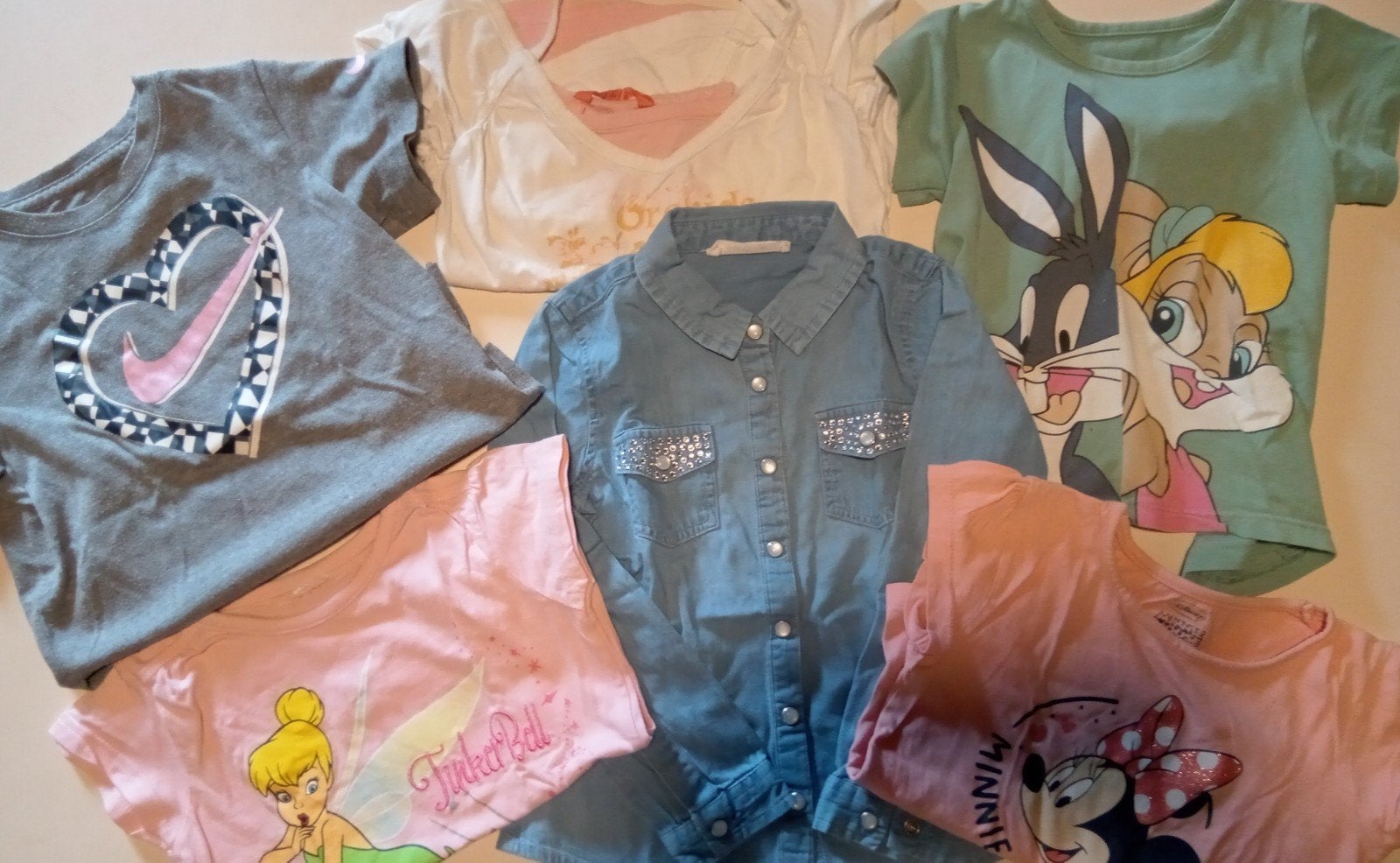 Pakket kleding 98-104, Ophalen, Meisje, Jurk of Rok