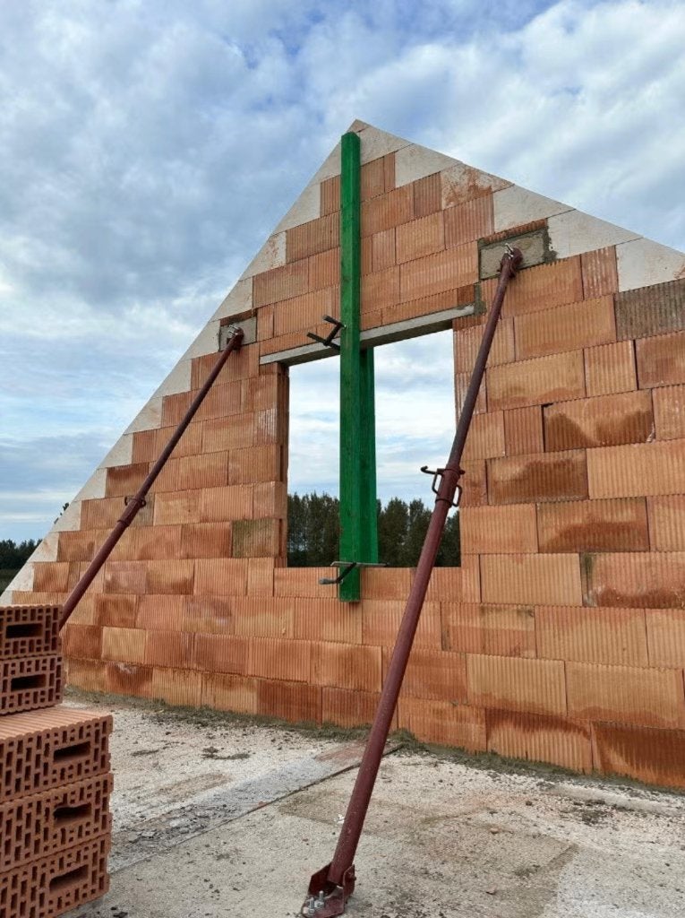 Gemengd pakket bouwschoren / stutten / duw-trek schoren, Enlèvement, Utilisé