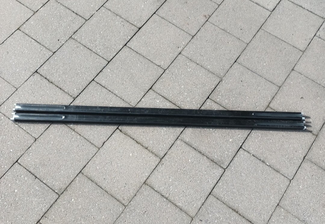 Thule baren 120 cm lang 2 stuks, Auto diversen, Dakdragers, Ophalen, Zo goed als nieuw