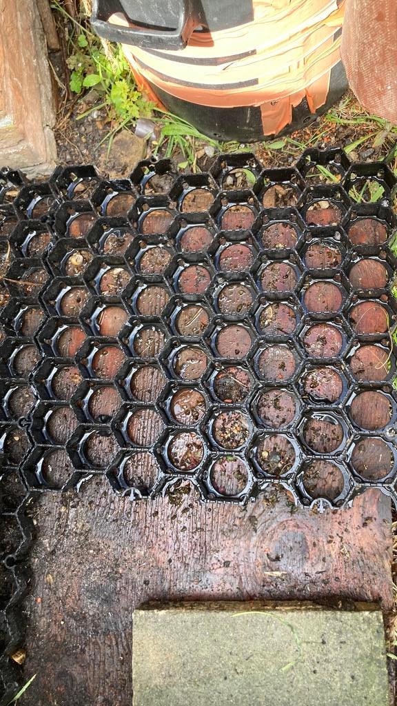 Grindstabilisatie EuroGravel PLUS zwart 29stuks, Tuin en Terras, Ophalen, Zo goed als nieuw