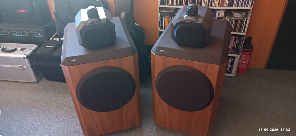 LUXMAN L-525 versterker met B&W speakers, Audio, Tv en Foto, Gebruikt, 120 watt of meer, Stereo, Ophalen