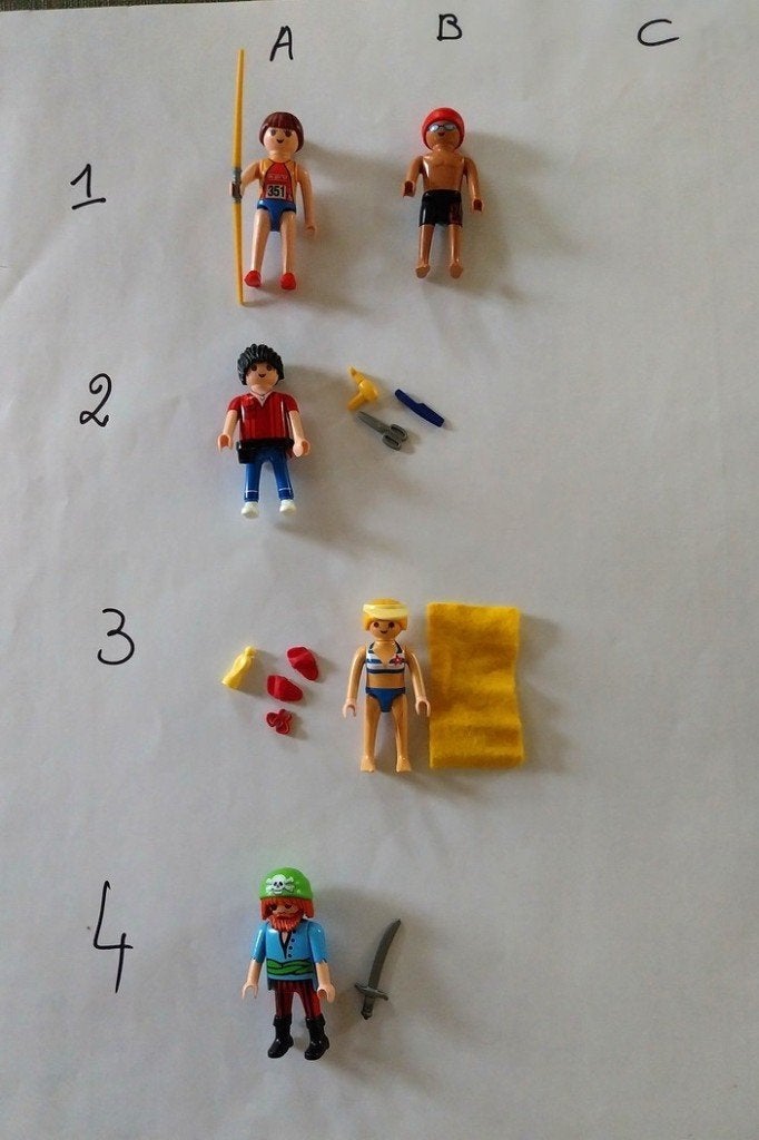 Playmobil losse figuurtjes 2, Ophalen of Verzenden, Gebruikt, Figuren