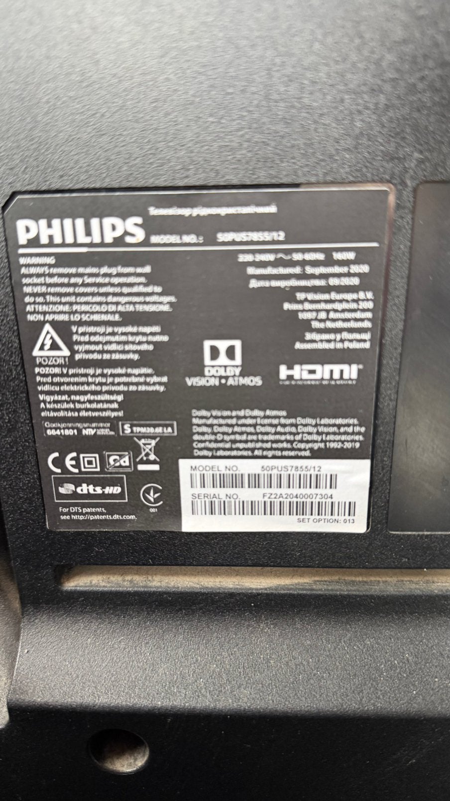 Tv philips, Ophalen, Gebruikt